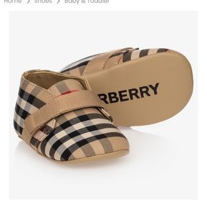 Authentic Burberry Kids Shoes Unisex